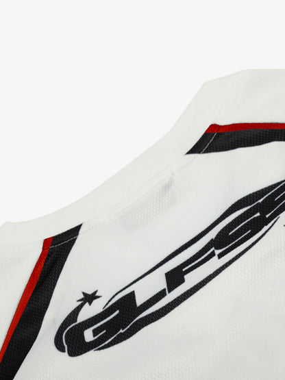 Retro Cat Digital Print Long Sleeve Jersey T-Shirt