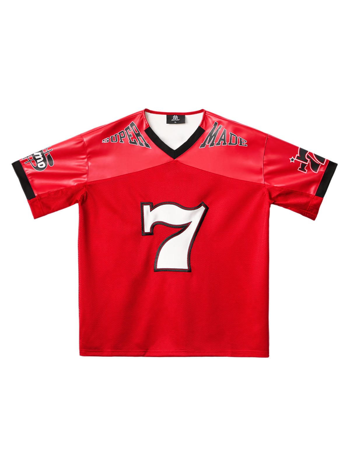 Original "SUPER 7" V-Neck Jersey T-SHIRT - 2424