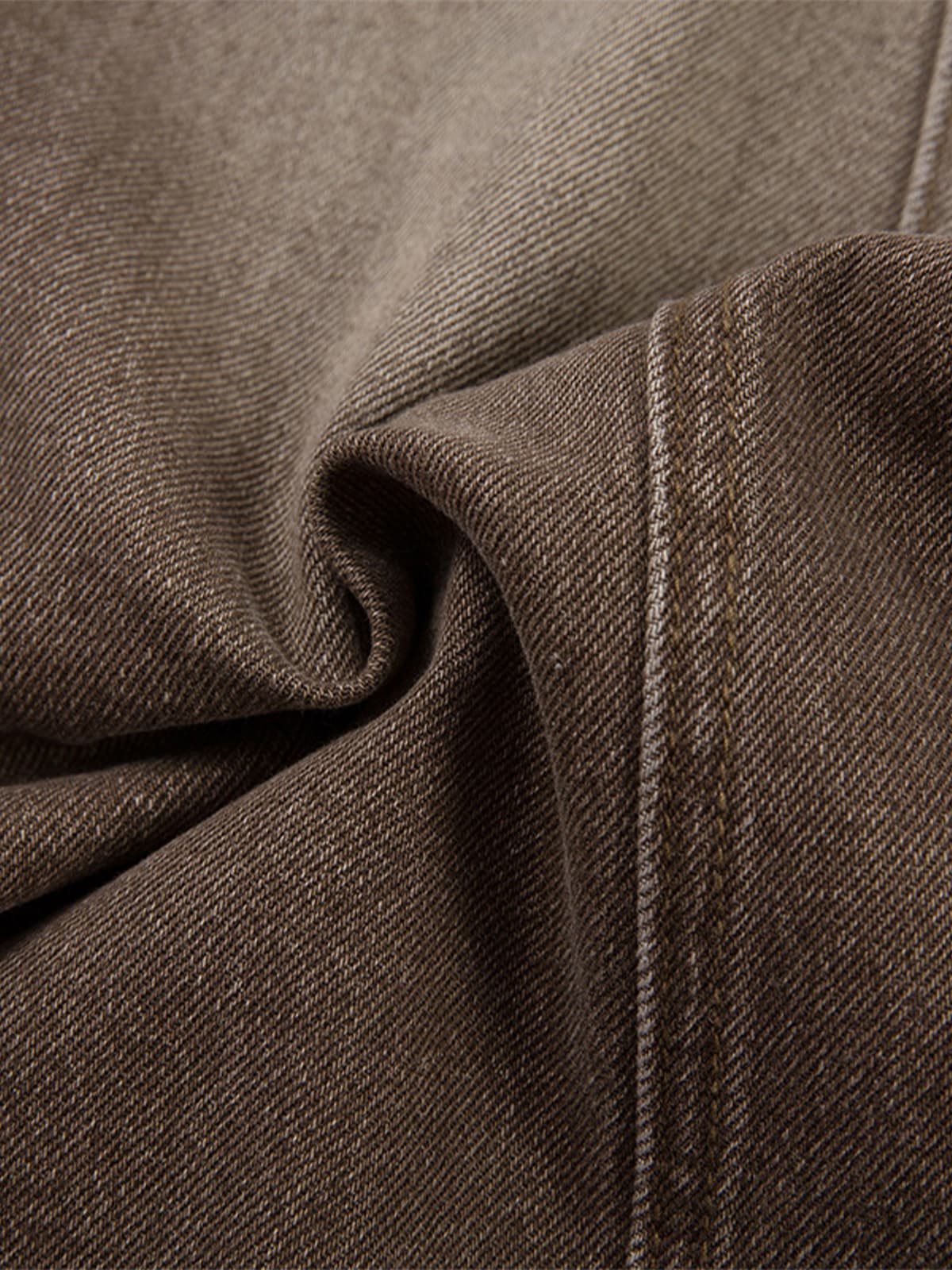 High-Waisted Wide-Leg Cargo Pants with Unique Pocket Design