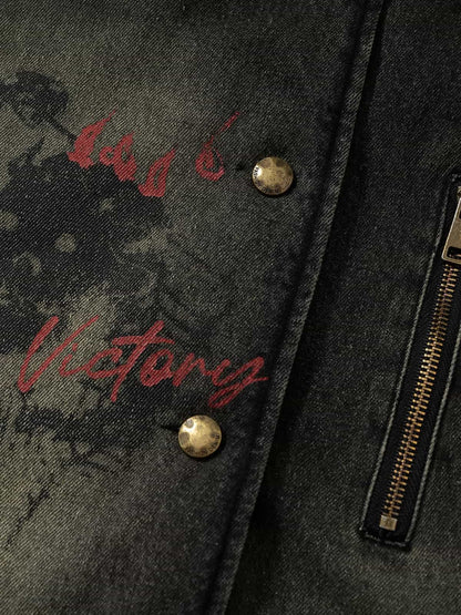 Winter-Ready Corduroy Jacket with Faux Fur Trim for Men