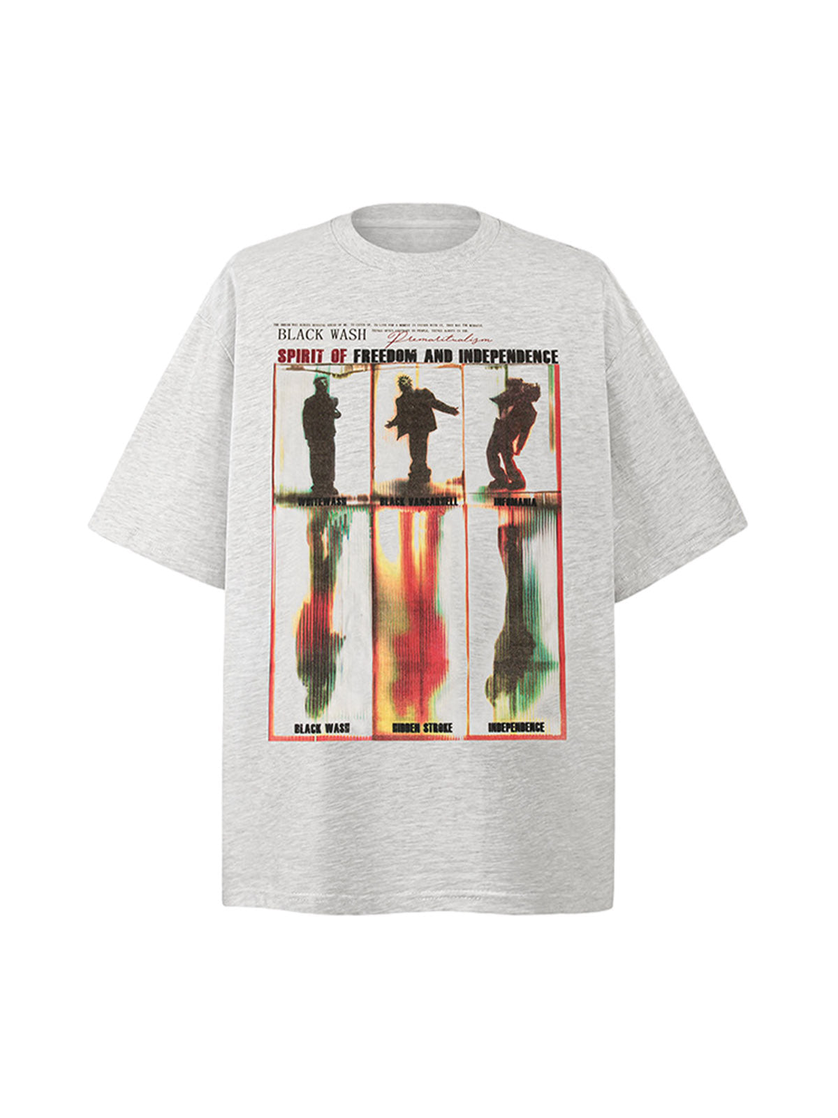 Washed Graphics Oversized T-Shirt