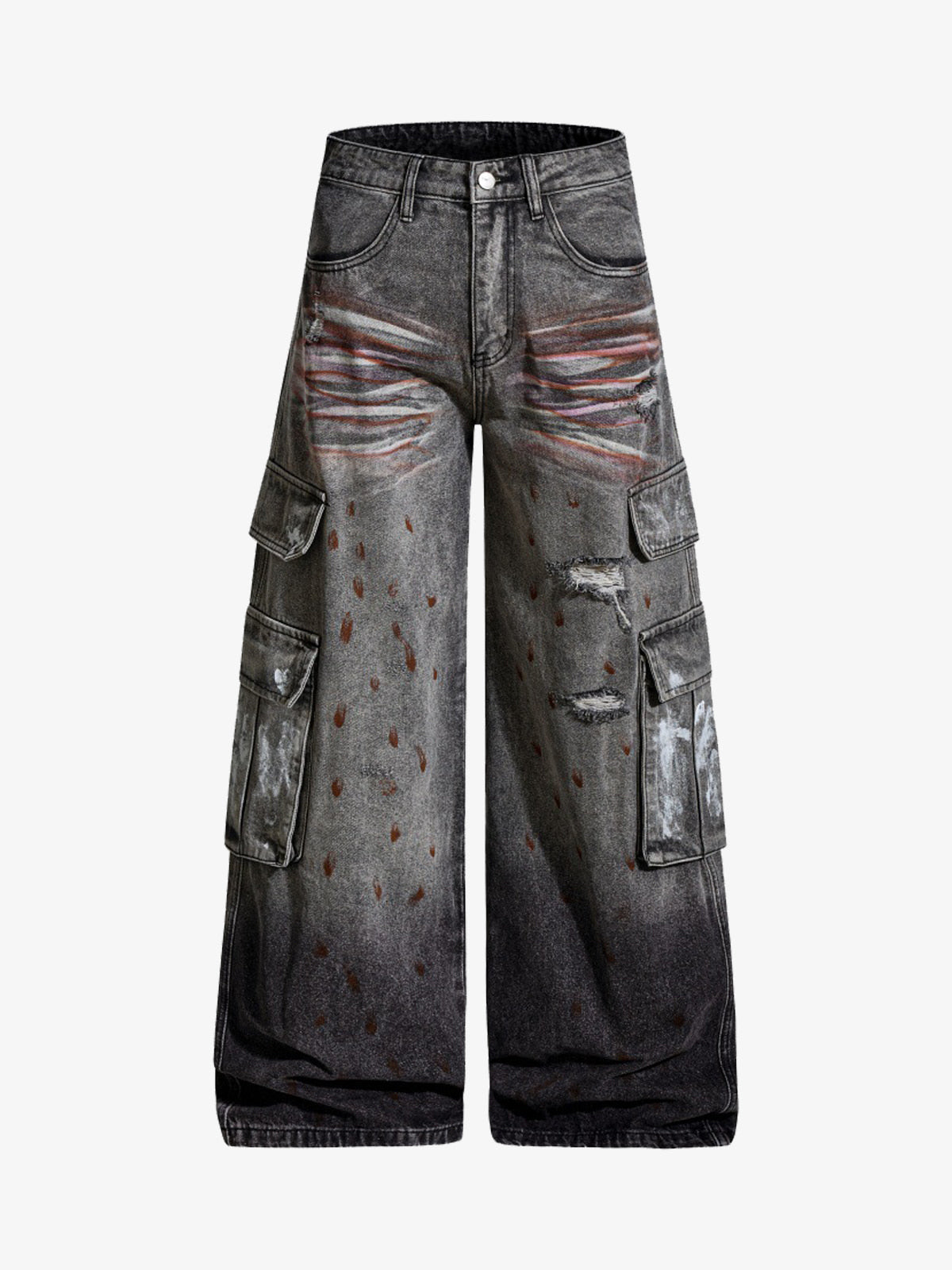 Plaid Jacket with Zipper Detail and Keychain Accessory - Perfect for Casual Outfits