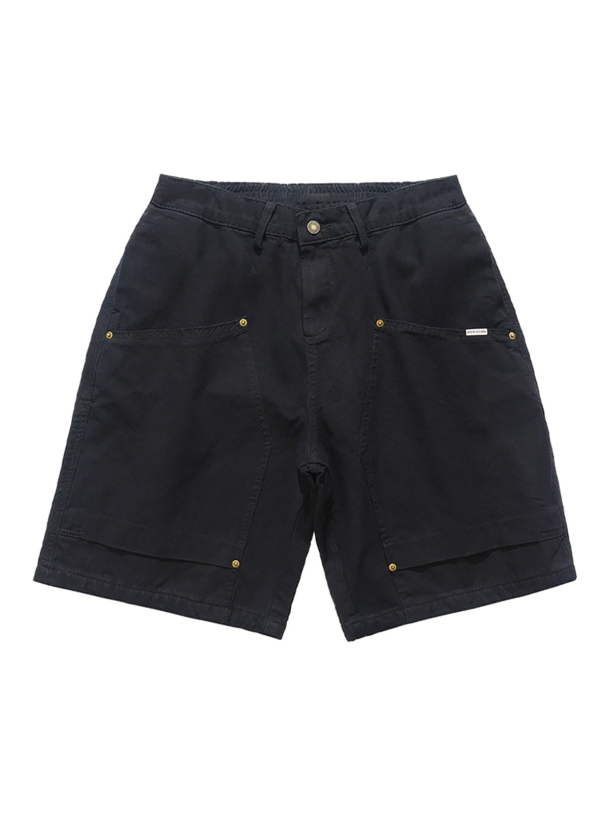 Retro Structured  Design Cargo Shorts