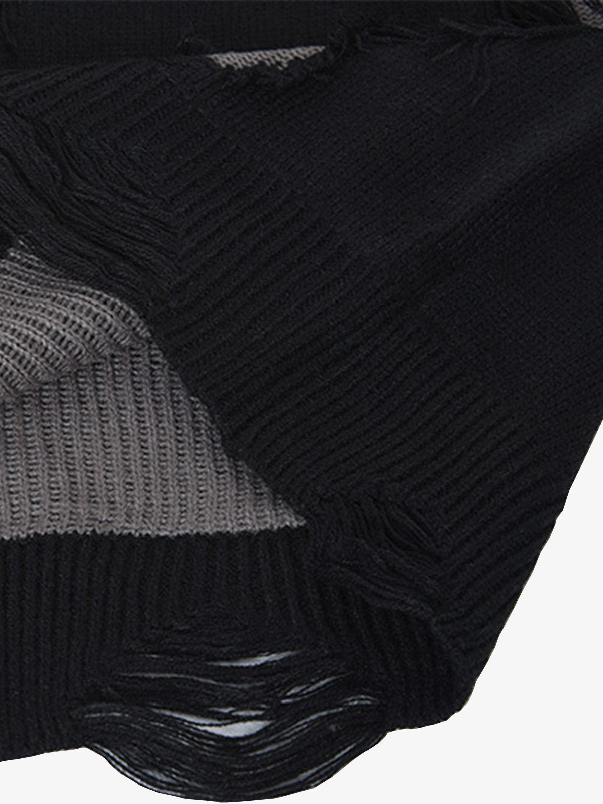 Skull Pattern Knit Sweater for Bold Fashion Statements