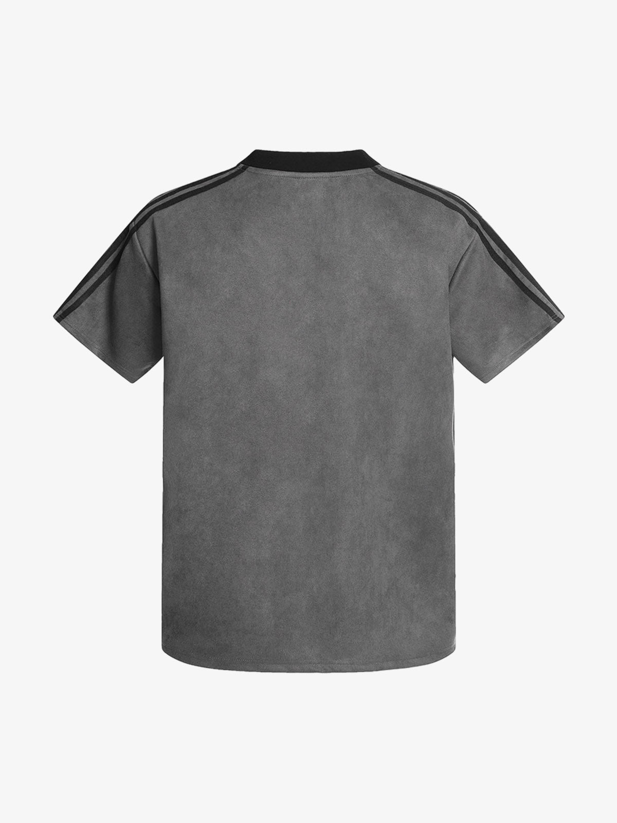 Suede 90 Digital Printed V-Neck Short Sleeve T-Shirt