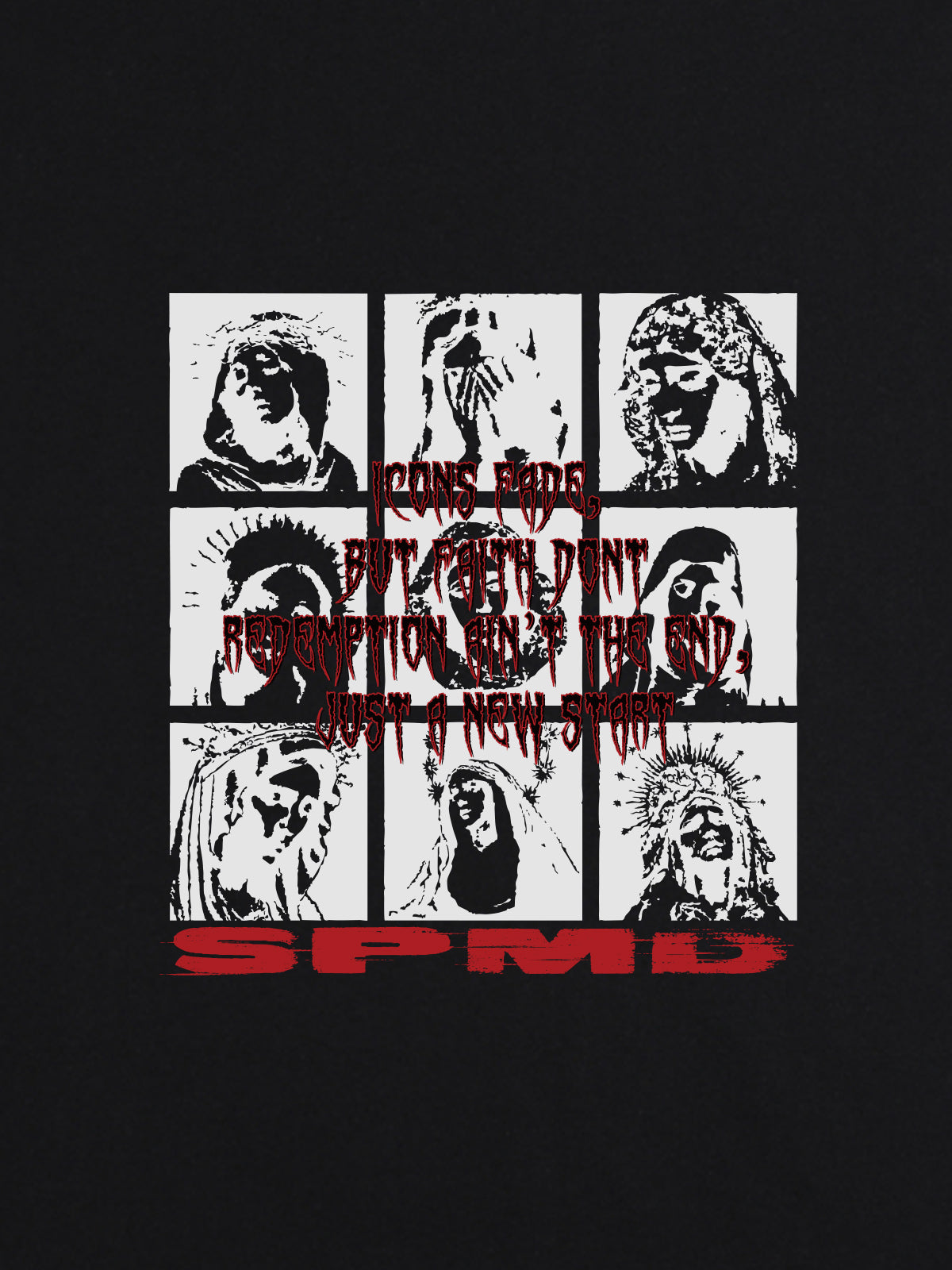 Original Saint Slogan Graphic T-Shirt