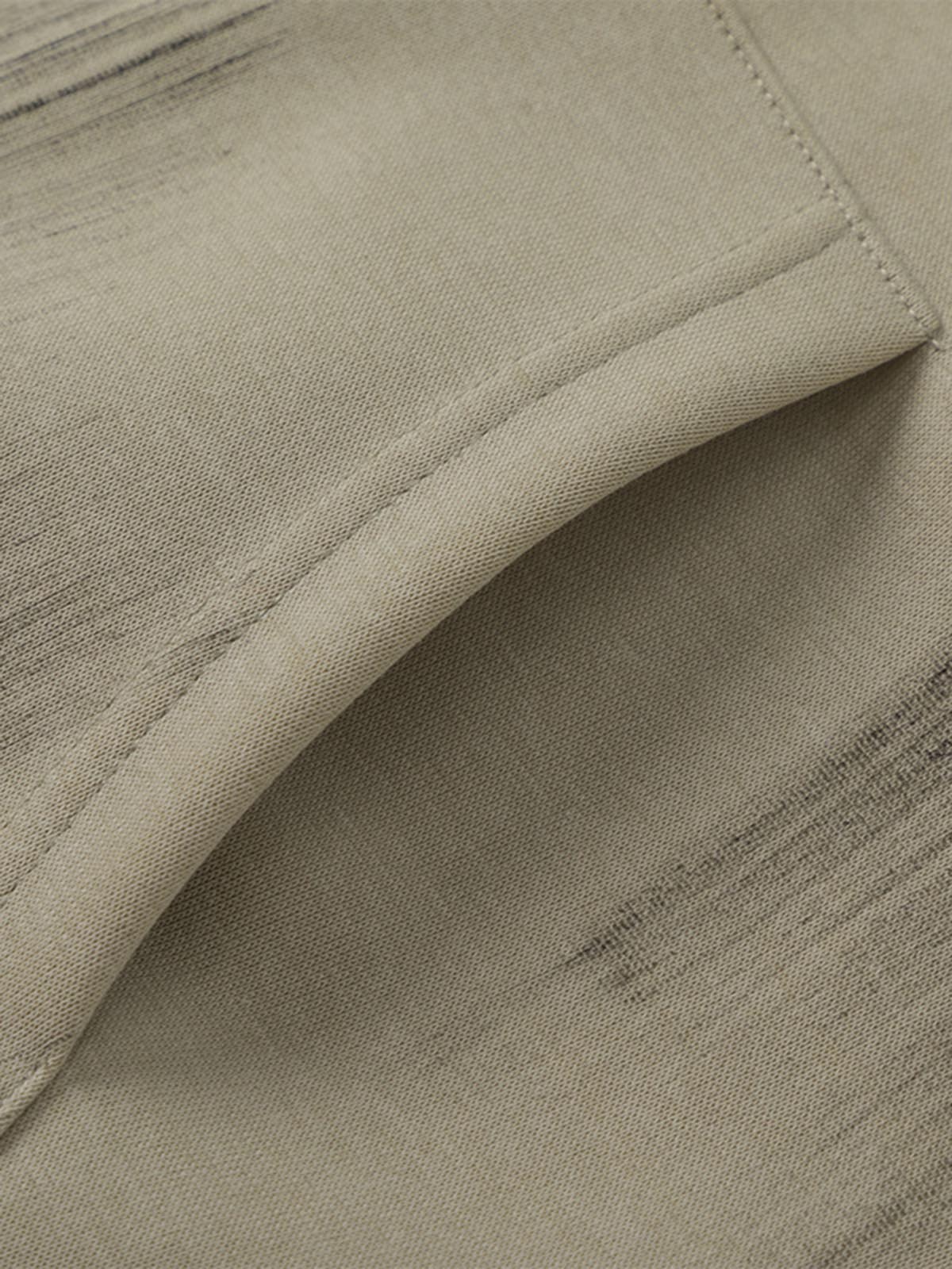 Retro Wasteland Star-Print Brush Ink Print Cardigan Hoodie