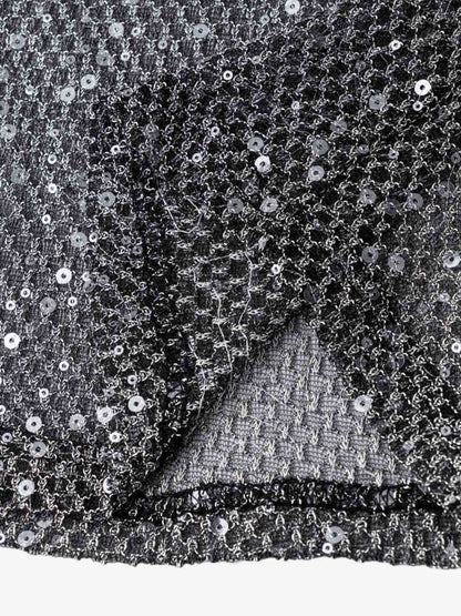 Glitter Niche See-through Mesh T-shirt