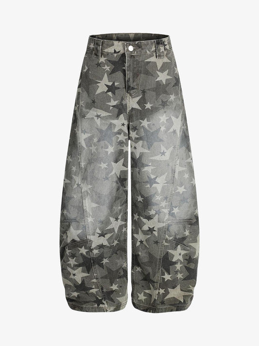 Star-Print Wide-Leg Culottes for Women - Stylish and Comfortable Everyday Wear