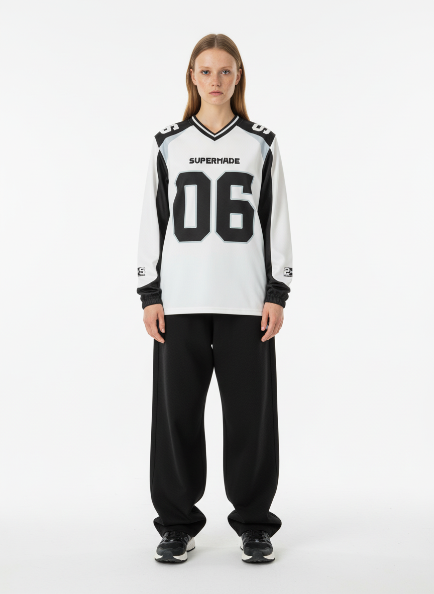 Digital Patchwork Jersey Long Sleeve T-shirt