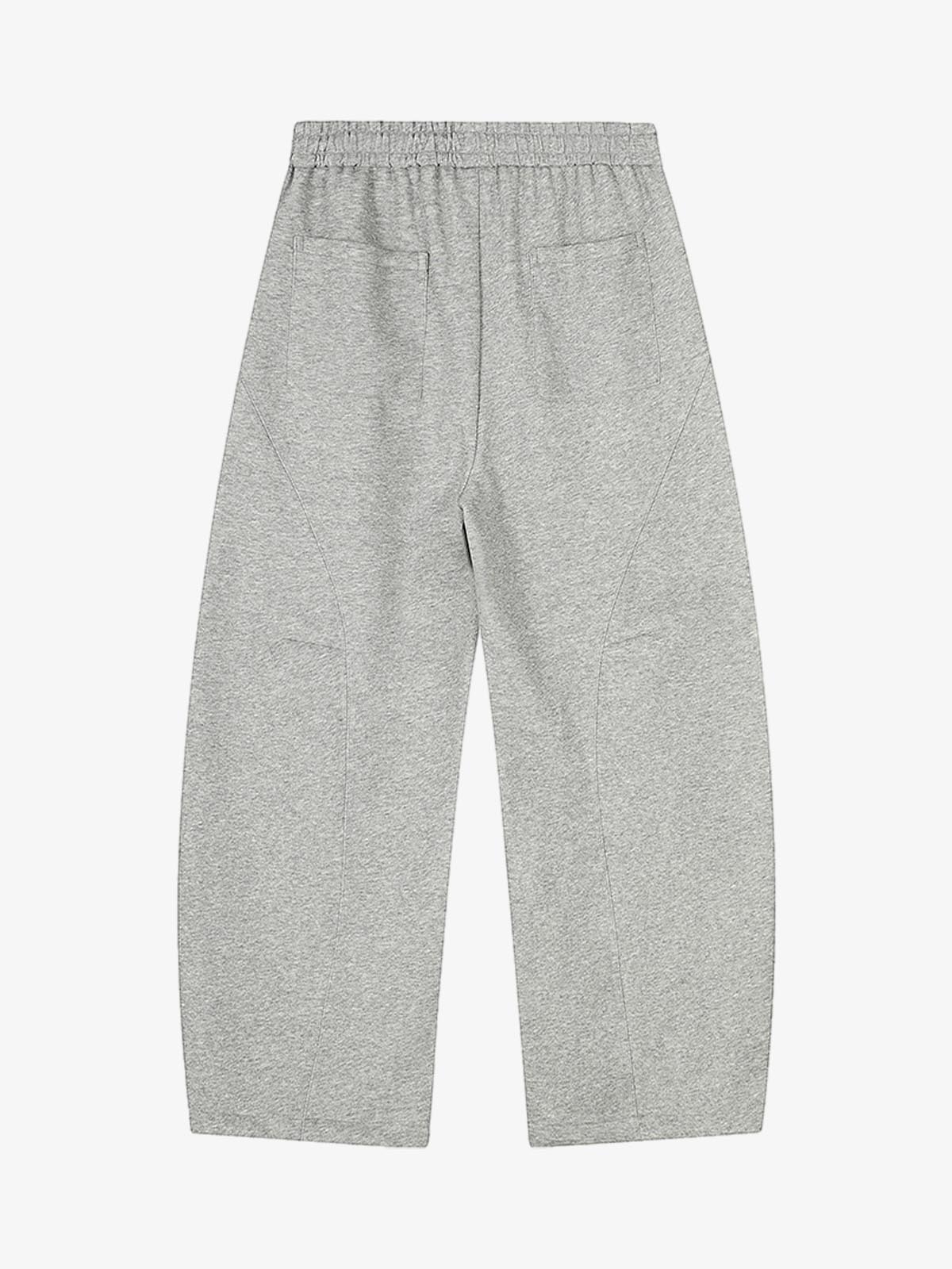 Stylish Grey Drawstring Waist Cargo Pants for Casual Wear