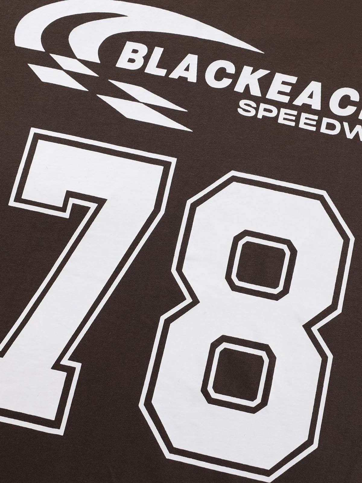 Sporty Long Sleeve Top with Bold Number Design for Active Enthusiasts