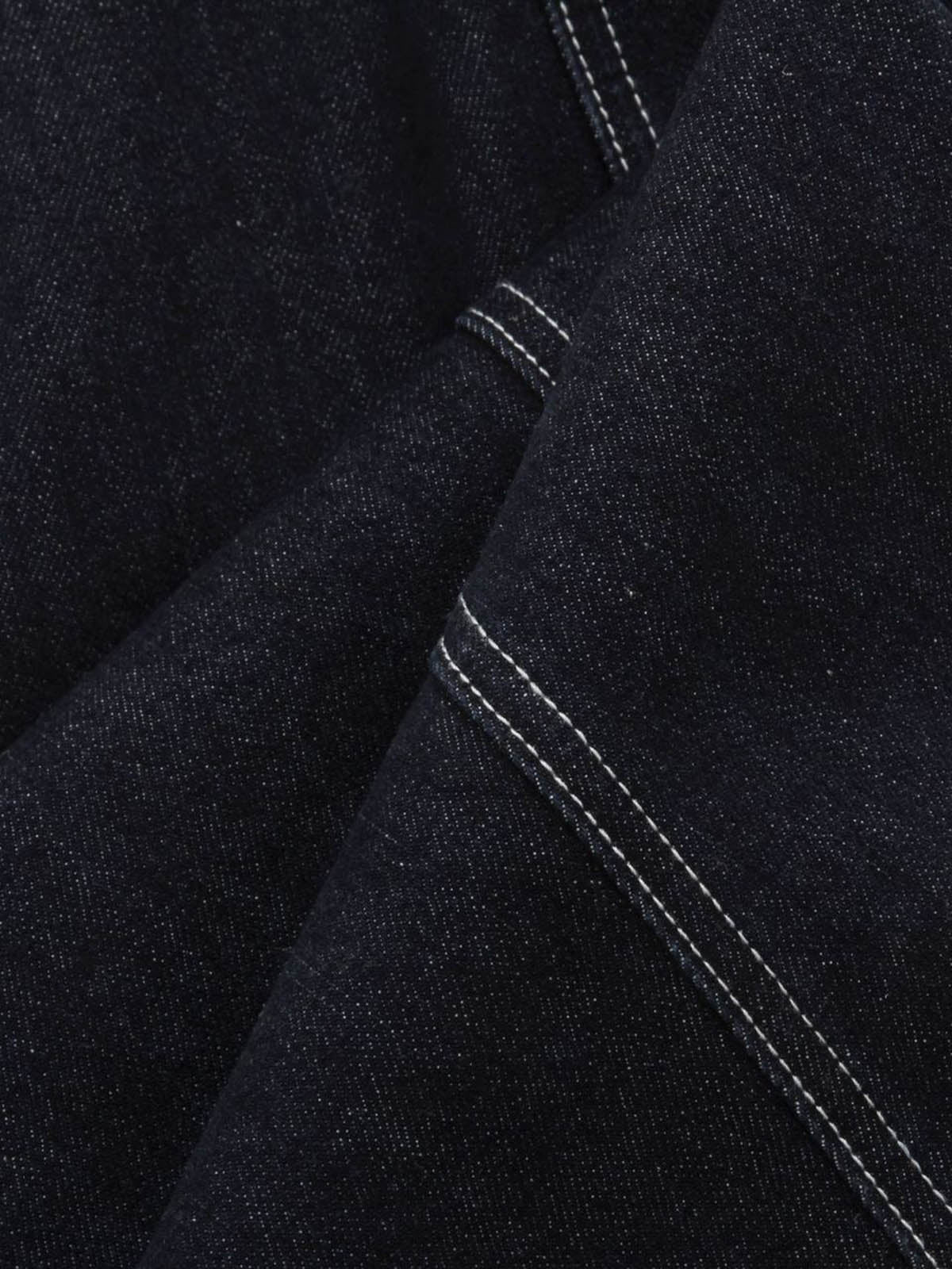 Vintage Topstitched Scimitar Jeans