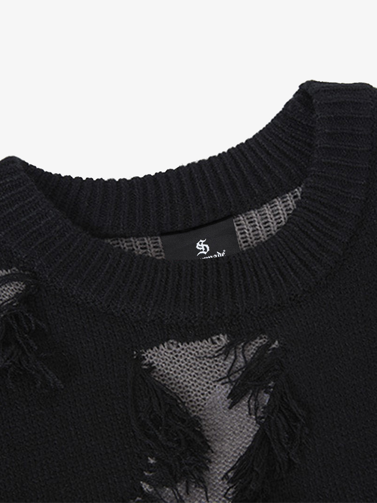 Skull Pattern Knit Sweater for Bold Fashion Statements
