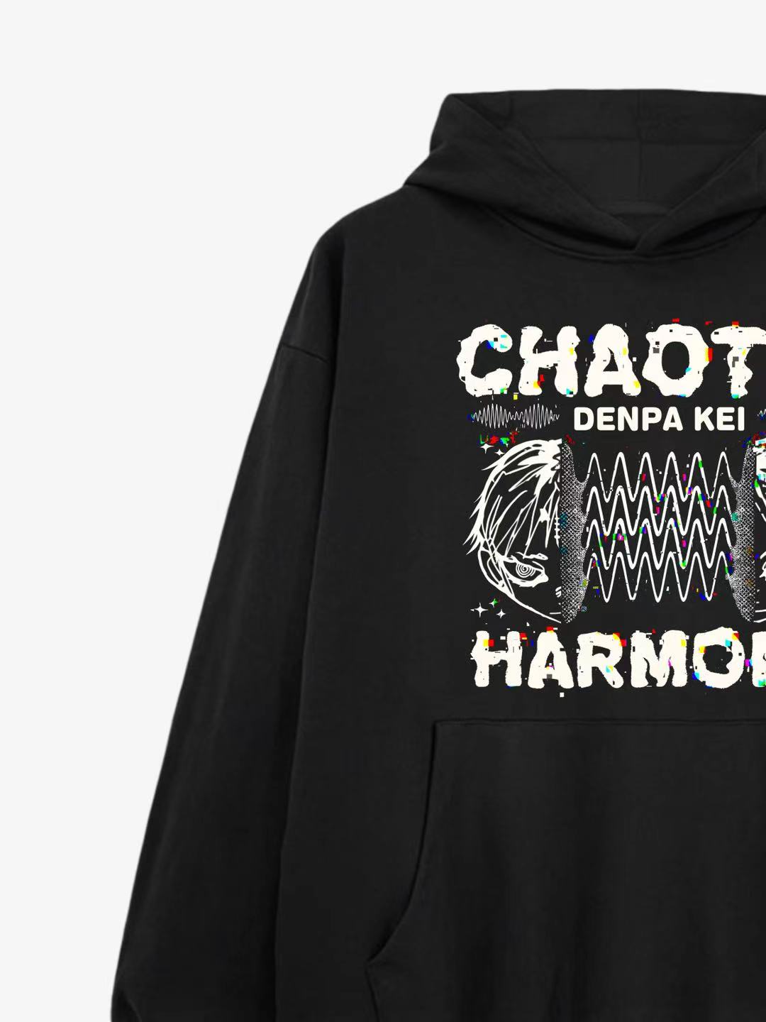 Chaotic Harmony Denpa Kei Cotton Hoodie