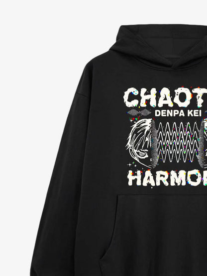 Chaotic Harmony Denpa Kei Cotton Hoodie