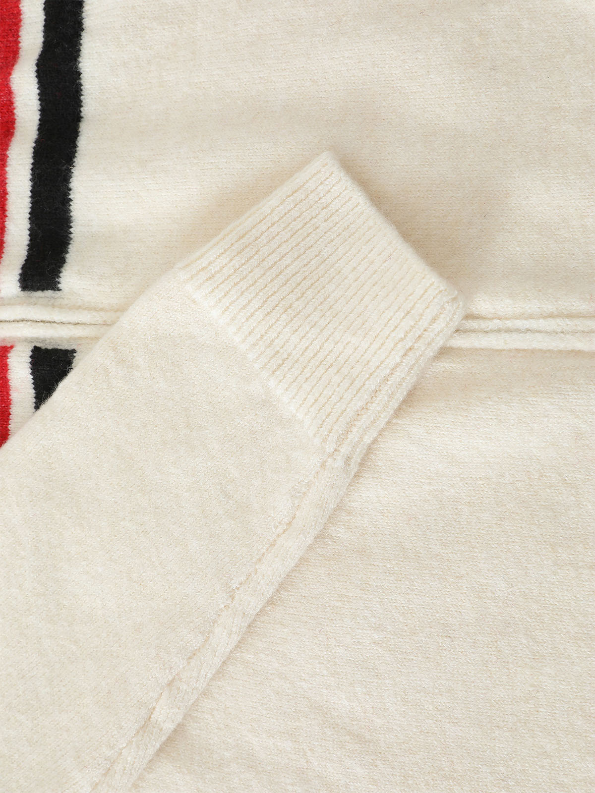 Stylish Star-Embellished Zip-Up Sweater for Casual Elegance