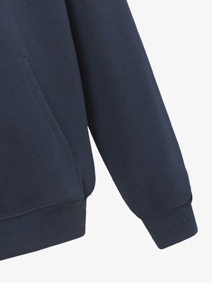 Stylish Embroidered Hoodie with Oversized Fit for Casual Wear