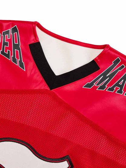 Original "SUPER 7" V-Neck Jersey T-SHIRT - 2424