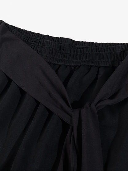 Stylish Wide-Leg Pants with Graphic Print and Text Design for Casual Wear