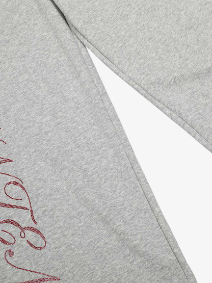 Stylish Wide-Leg Lounge Pants with Embroidered Detailing for Everyday Comfort