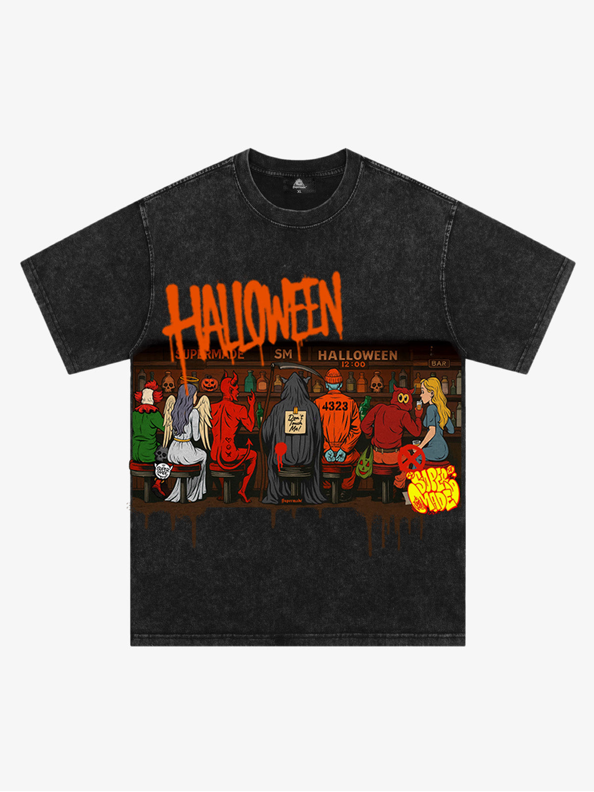 Thesupermade Halloween Pub Party T-shirt