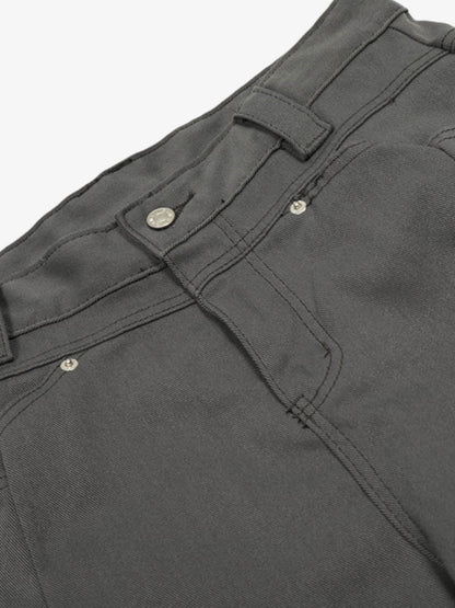 High-Waisted Wide Leg Trousers with Pleated Design for Modern Style