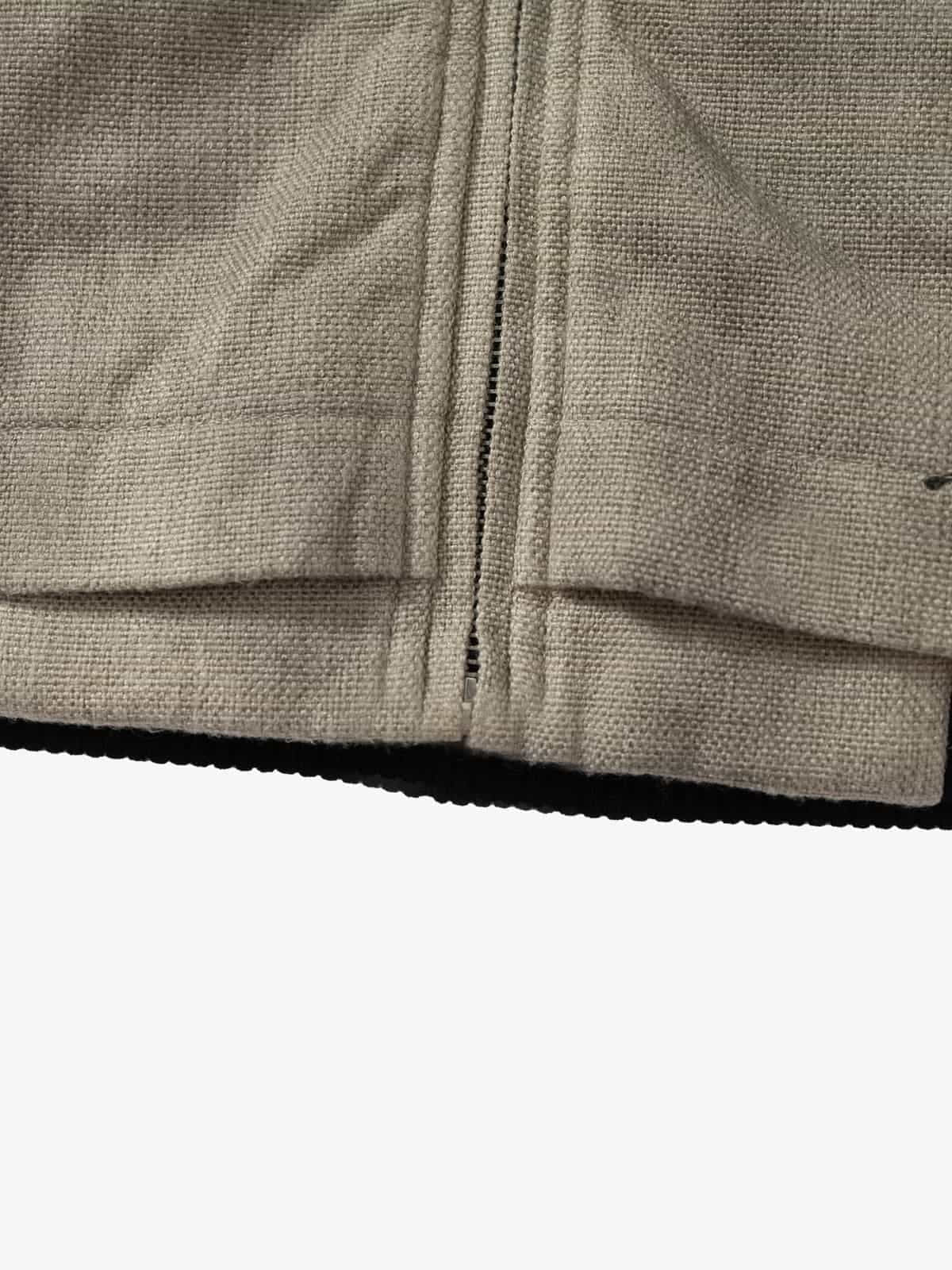 Winter-Ready Corduroy Jacket with Faux Fur Trim for Men