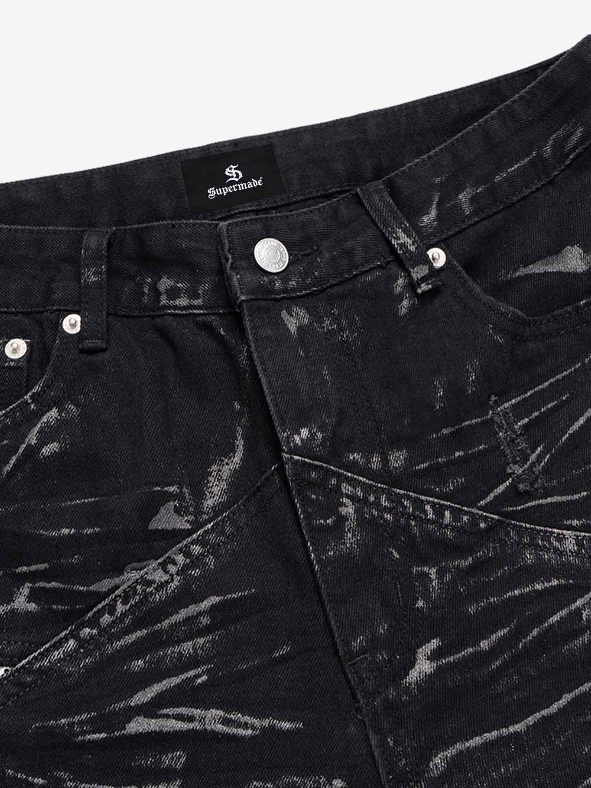 Stylish Star-Embellished Flared Jeans for Women - Perfect for Trendy Outfits