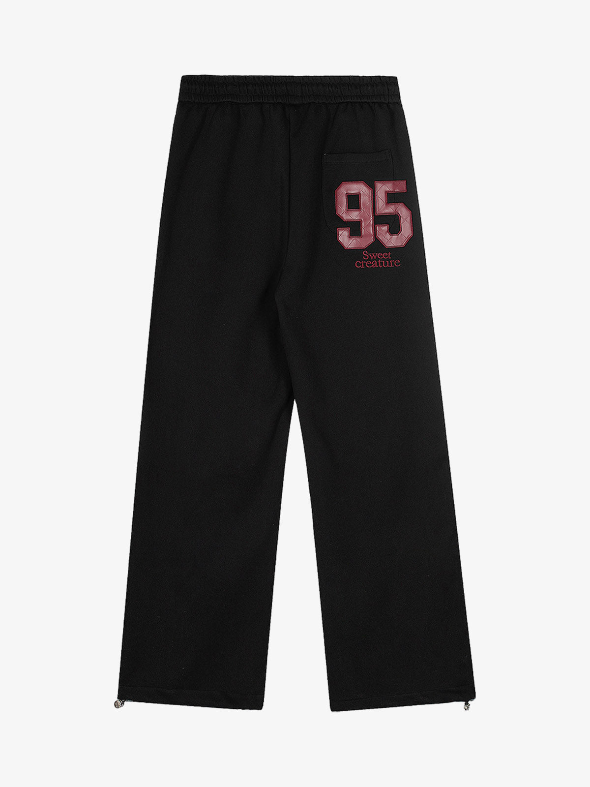 Comfortable Loose Fit Sweatpants with Bold Number Design for Casual Wear