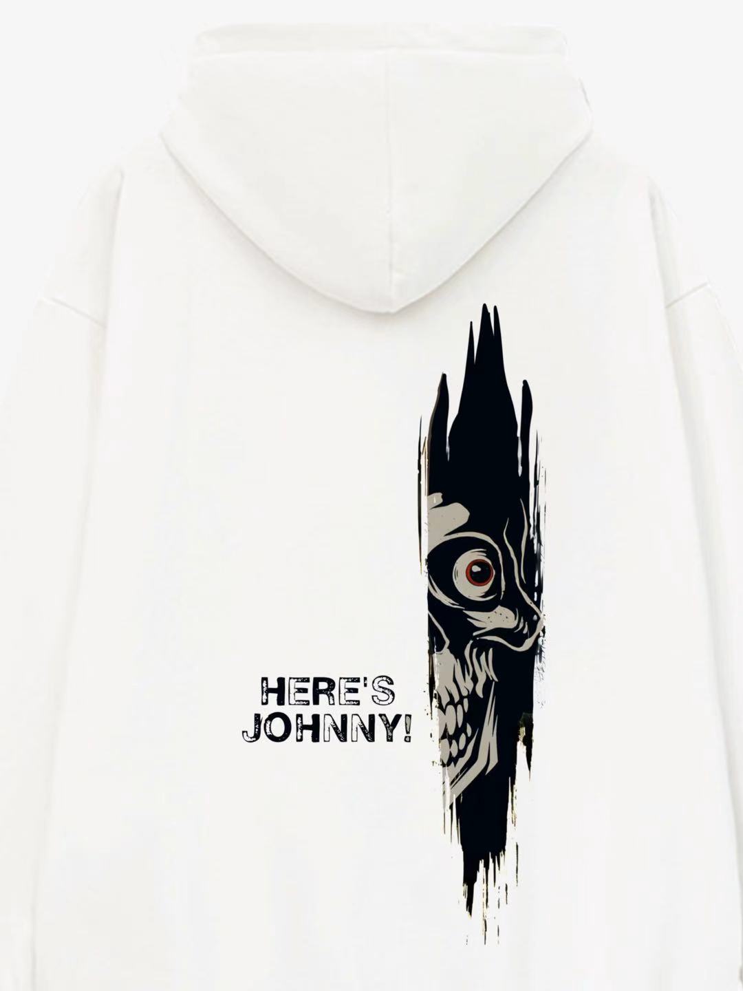 'Here's Johnny!' Graphic Design Hoodie