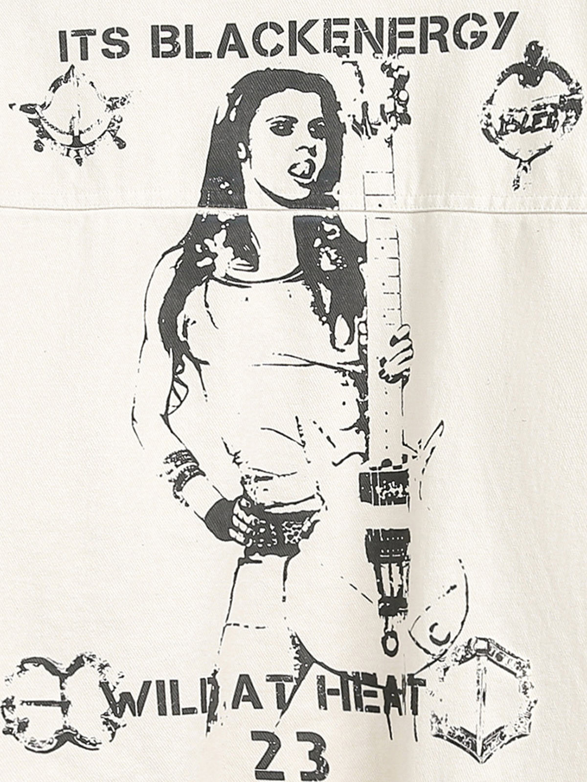 Street Hip-Hop Portrait Print Graphic Jacket