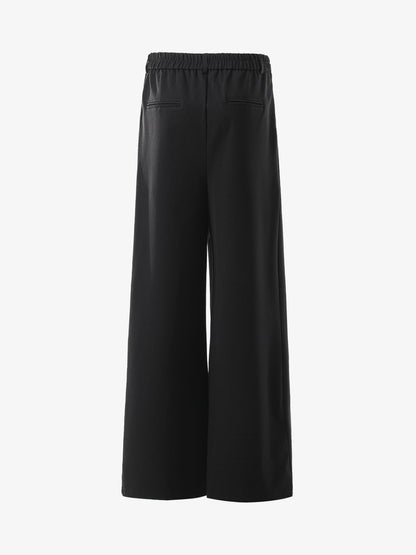 Wide-Leg Striped Trousers for Modern Elegance