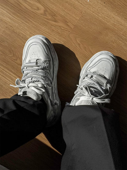 Height-Enhancing Sneakers with Hidden 7.0cm Lift for Everyday Wear