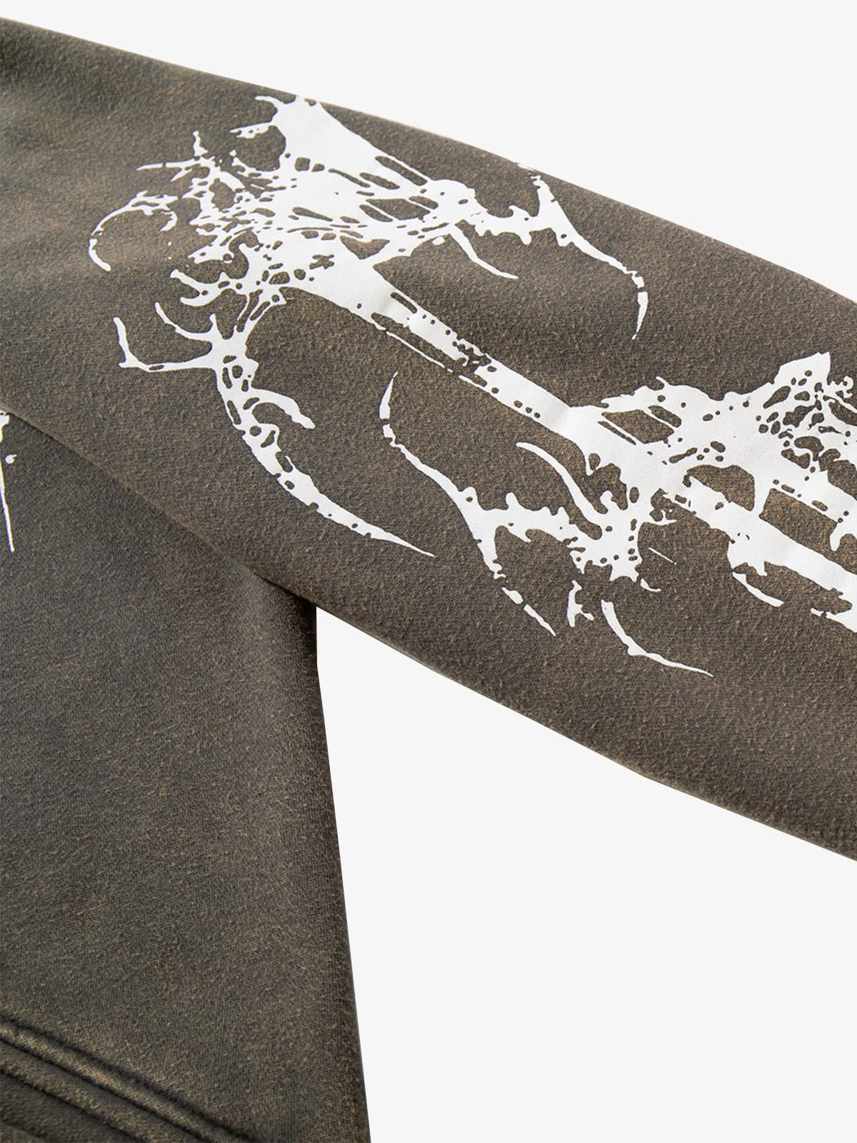 Skull Pattern Knit Sweater for Fall and Winter