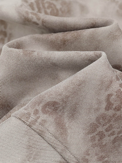 Leopard Print Hooded Jacket with Faux Fur Trim - Stylish and Warm Winter Outerwear