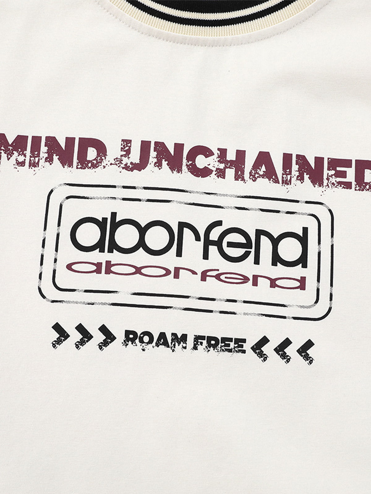 Stylish Layered T-Shirt with Bold Graphic Design for Casual Wear