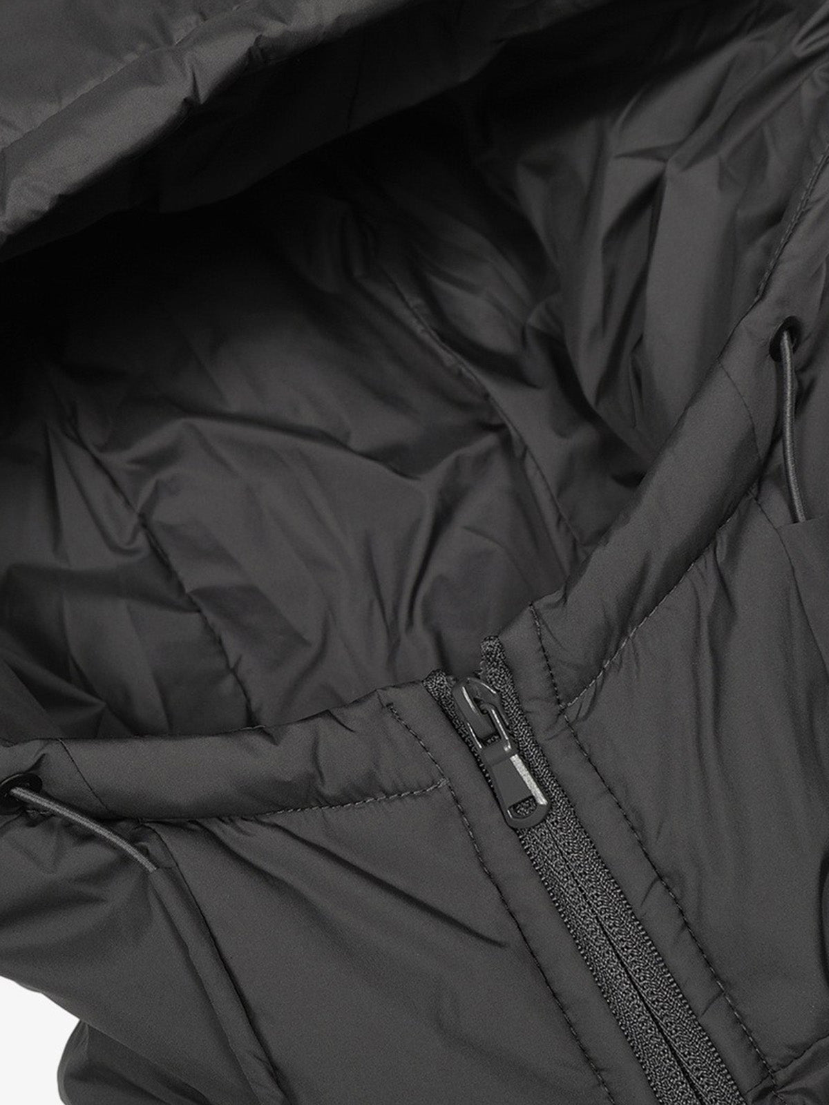 Lightweight Hooded Puffer Jacket for Winter and Fall - Essential Outdoor Wear with Adjustable Drawstring