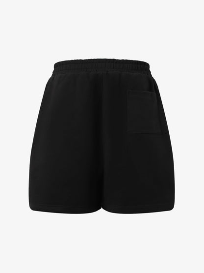 Street Graphic Drawstring Shorts