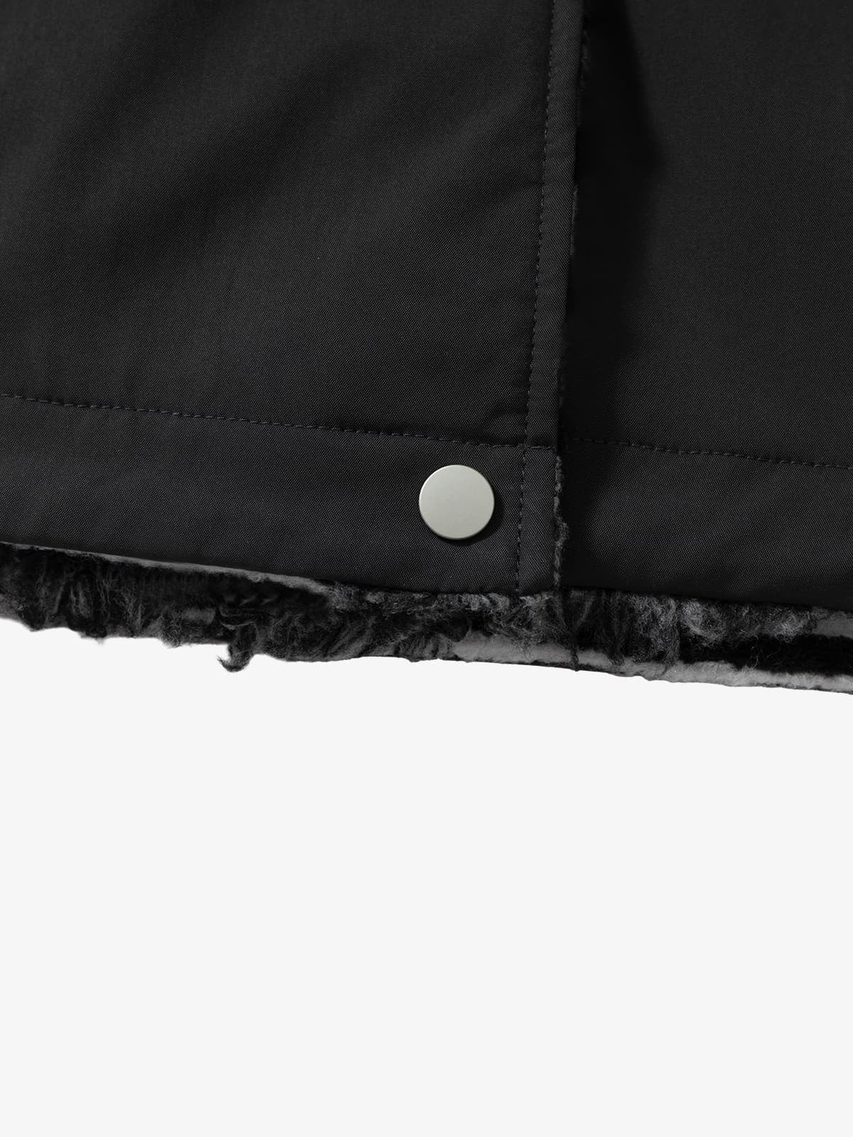 Thesupermade Special Plaid Polka Dot Reversible Cotton Jacket