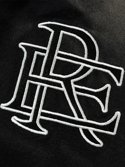 Thesupermade Gradient Bleached Technical Baseball Jacket