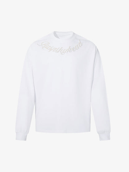 Sparkling Embellished Long Sleeve Top for Stylish Everyday Wear
