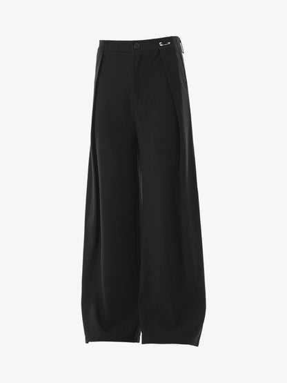 Distressed Painter's Jacket with Artistic Splatter Design