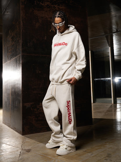 Streetwear SuperMade  Letter Print Casual Set