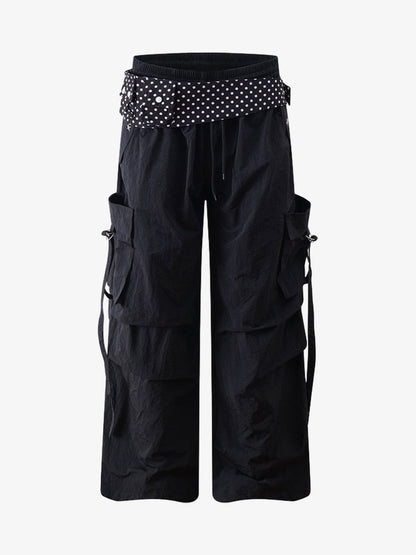 Thesupermade Street Detachable Multi-pocket Work Pants
