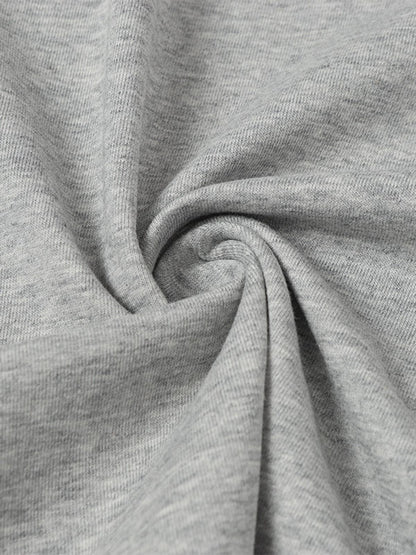 Black Long Sleeve T-Shirt with Plaid Shoulder Patch - Stylish and Versatile Top for Casual Wear