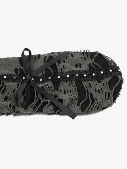 Elegant Lace Bonnet with Adjustable Ties for Versatile Styling