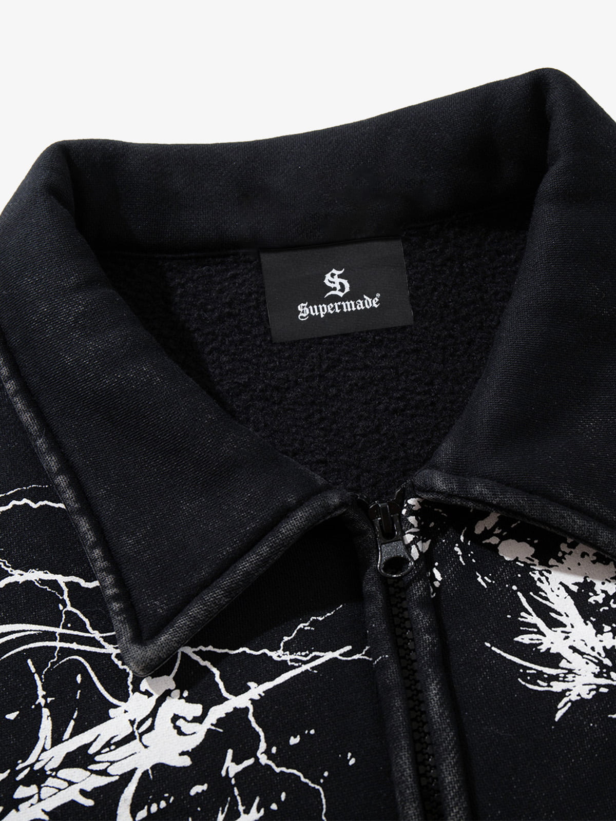 Skull Pattern Knit Sweater for Fall and Winter