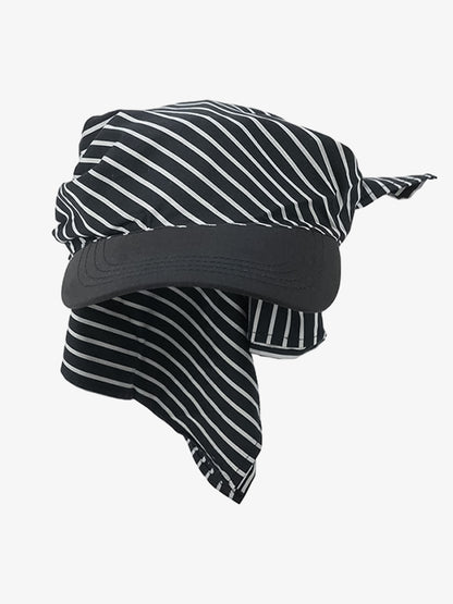 Striped Tie Baseball Cap