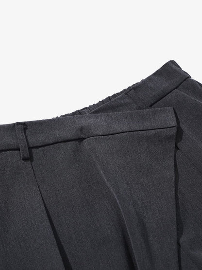 Wide-Leg Striped Trousers for Modern Elegance